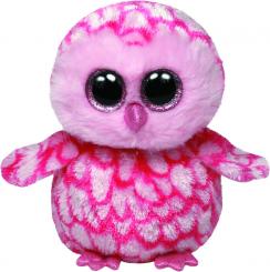 TY Plüschtier 15cm Pinky Eule pink 