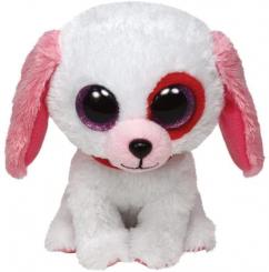 TY Plüschtier 15cm Darlin - Hund pink mit Halsband 