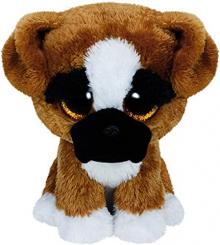 TY Plüschtier 15cm Brutus, Boxer Hund 