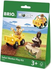 BRIO 33865 Spielpäckchen Safari für Holzeisenbahn 