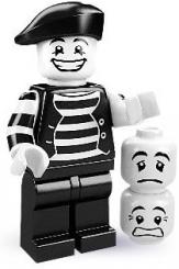 LEGO 8684 Minifigur Serie 2 - Pantomime 