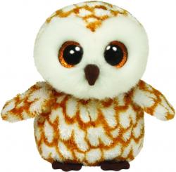 TY Plüschtier 15cm Swoops-Schleiereule 