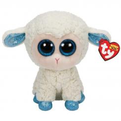 TY Plüschtier 24cm Olga weißes Schaf 