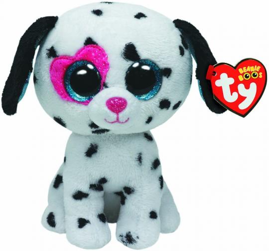 TY Plüschtier 15cm Chloe Dalmatiner Hund 