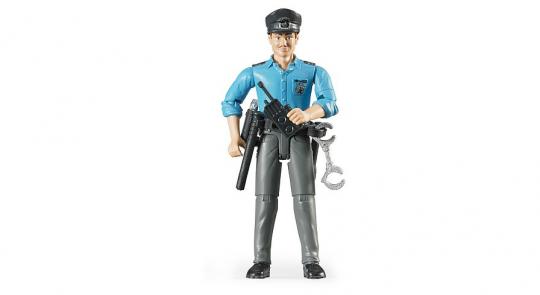 Bruder 60050 - Polizist mit hellem Hauttyp und Zubehör 