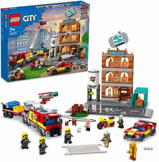 LEGO City 60321 - Feuerwehreinsatz mit Löschtruppe 