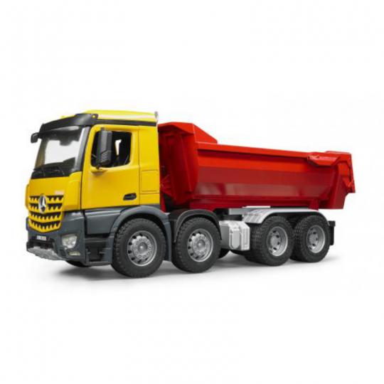 Bruder 03623 - Mercedes-Benz Arocs Halfpipe Kipp-LKW M 1:16 