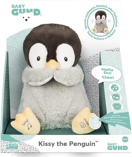 GUND Kissy der Pinguin - interaktiv mit Sound 