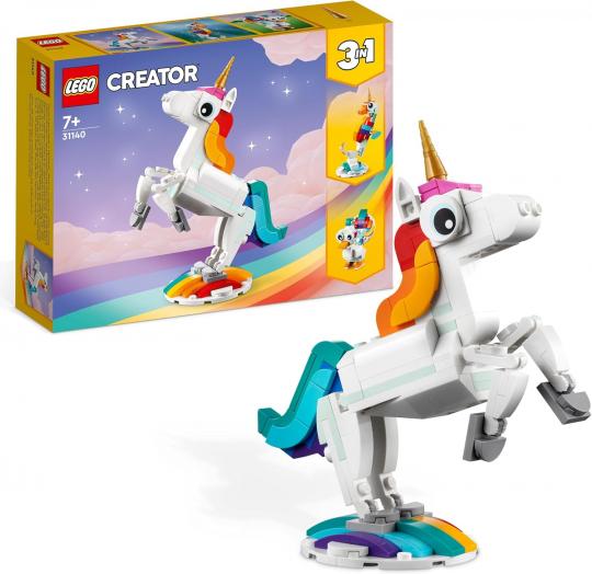 LEGO Creator 31140 - 3-in-1 Magisches Einhorn 