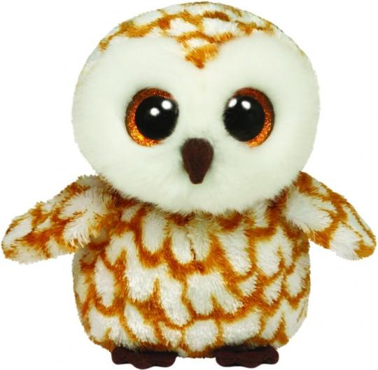 TY Plüschtier 15cm Swoops-Schleiereule 