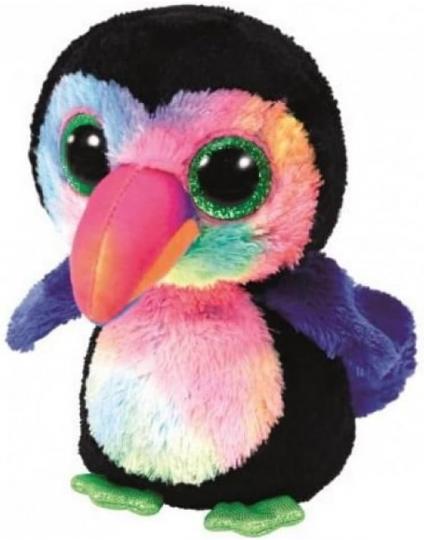 TY Plüschtier 15cm Beaks Vogel 