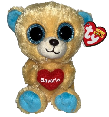TY Plüschtier 15cm Teddybär Bavaria 
