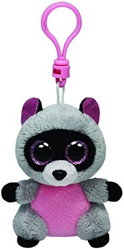 TY Rocco Waschbär mit Clip 8,5cm Beanie Boo's 