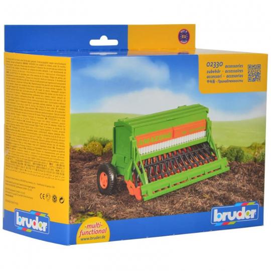 02330 BRUDER Amazone Sämaschine Saatmaschine Zubehör f Traktor Landwirtschaft 